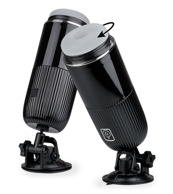 Masturbateur Ă  gaine rotative et ventouse Spinny