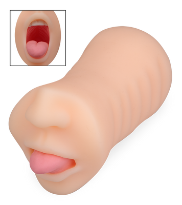 Masturbateur bouche langue suceuse