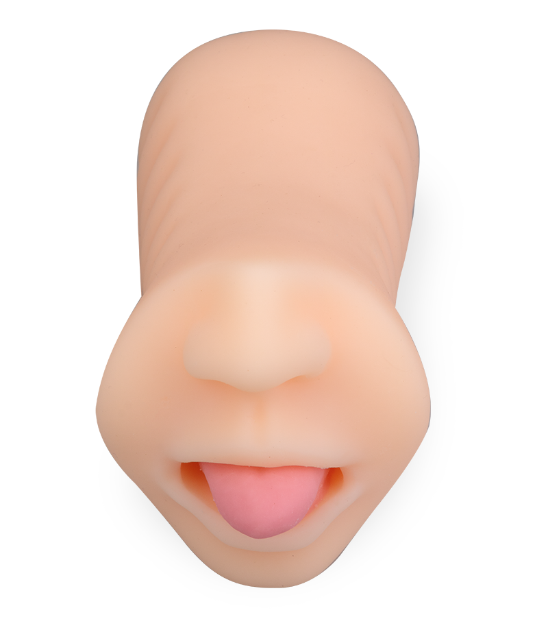 Masturbateur bouche langue suceuse