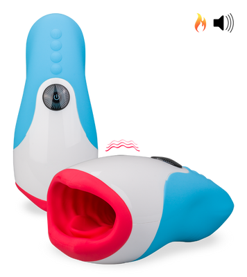 Masturbateur bouche suceuse Blue Viper