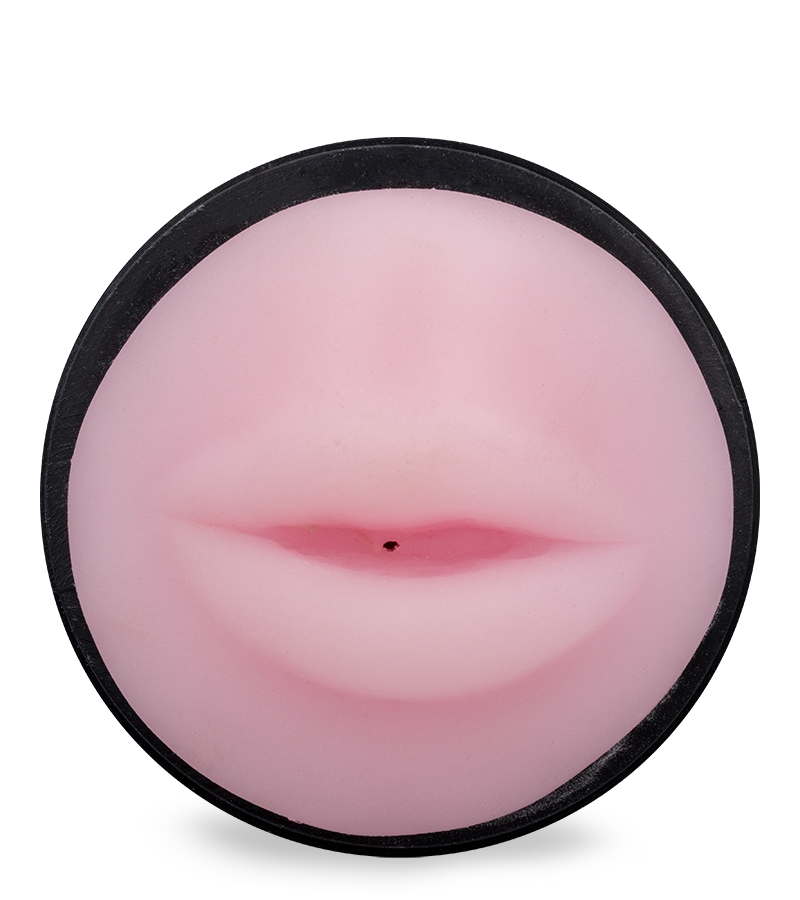 Masturbateur bouche télescopique vibrant