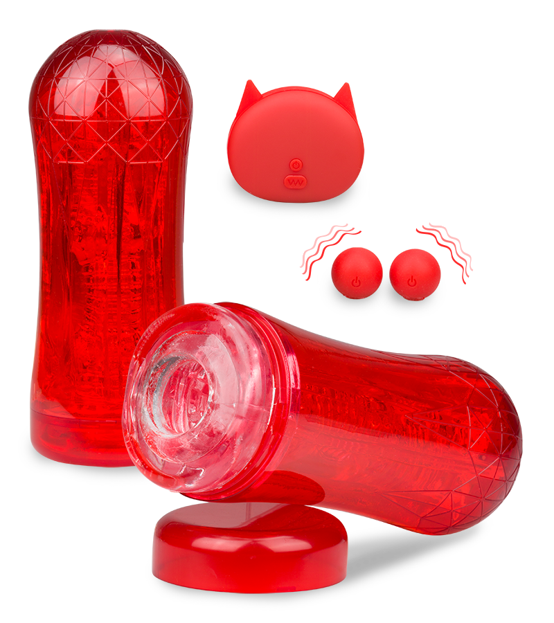 Masturbateur boules vibrantes Skylight