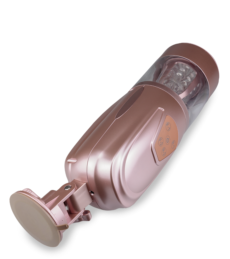 Masturbateur deluxe va-et-vient télescopique