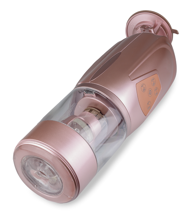 Masturbateur deluxe va-et-vient télescopique