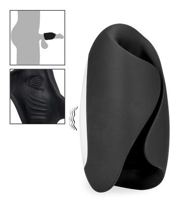 Masturbateur double hole vibrant