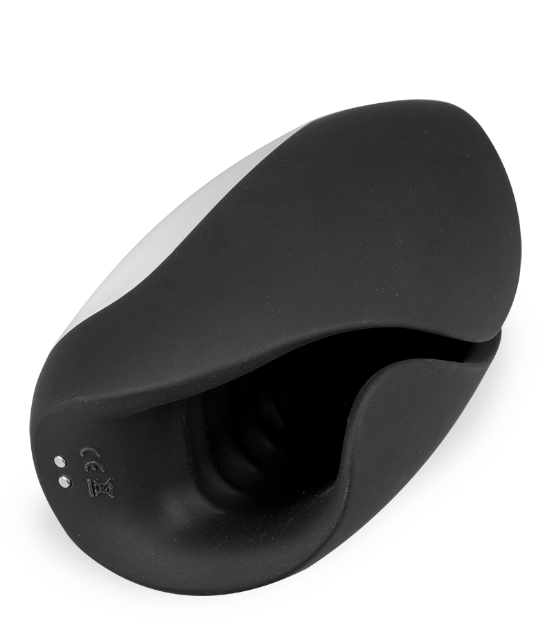 Masturbateur double hole vibrant