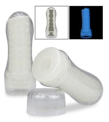 Masturbateur nodulé phosphorescent Lumino