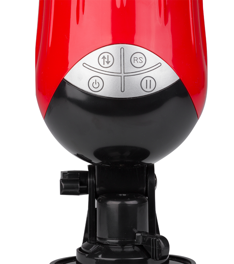 Masturbateur pompeur va-et-vient télescopique