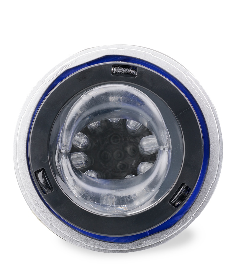 Masturbateur pompeur va-et-vient télescopique