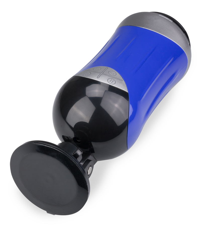 Masturbateur pompeur va-et-vient télescopique