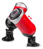 Masturbateur pompeur va-et-vient télescopique