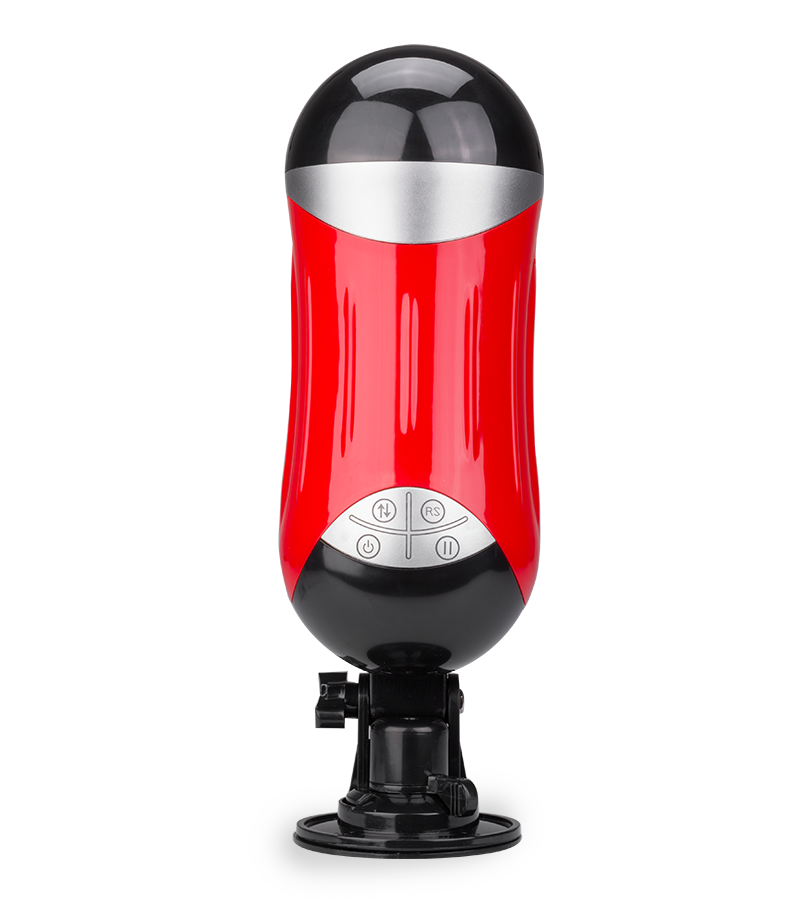 Masturbateur pompeur va-et-vient télescopique