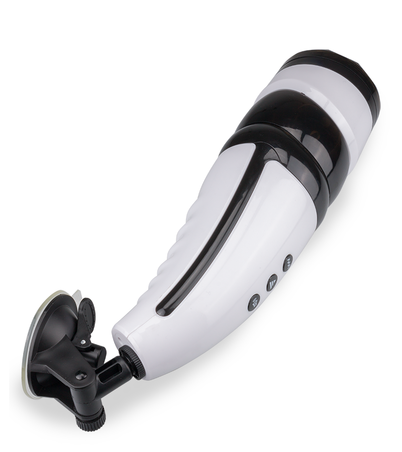 Masturbateur pompeur va-et-vient télescopique