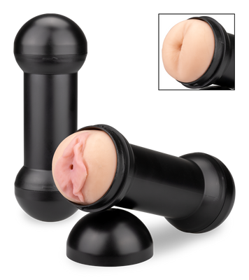 Masturbateur réaliste double anus et vagin serré