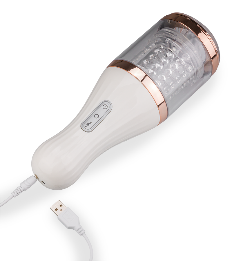 Masturbateur rotatif avec fonction vocale Huzzah