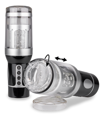 Masturbateur rotatif et va-et-vient Curtis