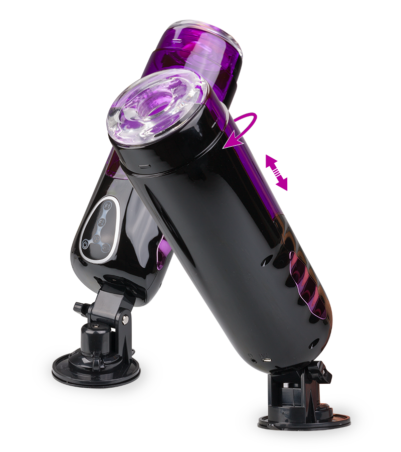 Masturbateur rotatif va-et-vient ventouse Trainer