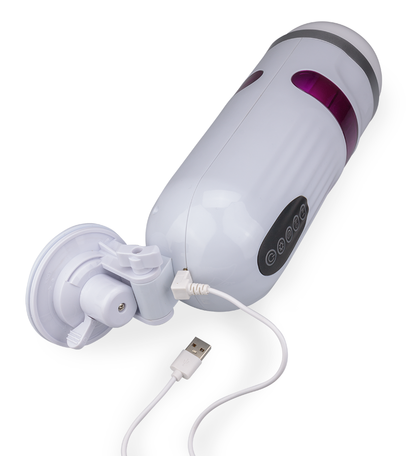 Masturbateur Snowstorm airbag 10 modes et chauffant