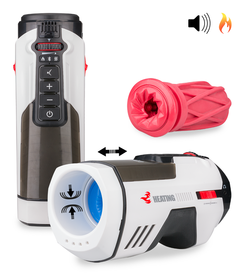 Masturbateur va-et-vient chauffant Airbag Future Pro