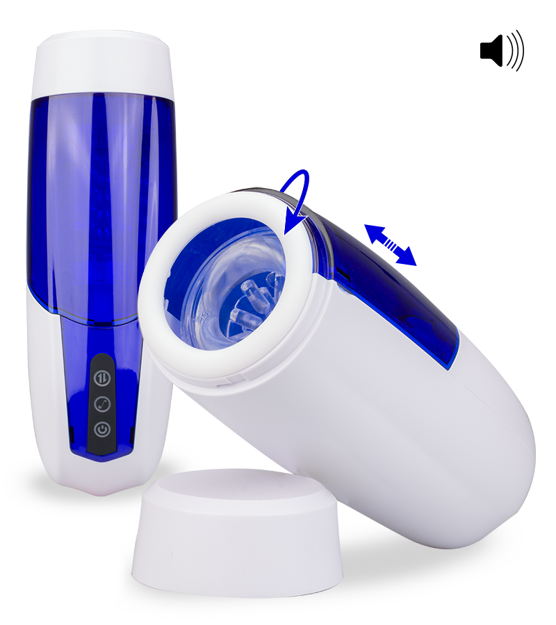 Masturbateur va-et-vient et rotations 10 modes Cumix