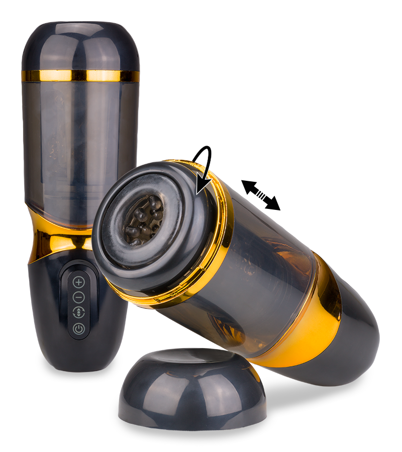 Masturbateur va-et-vient et rotations Gust