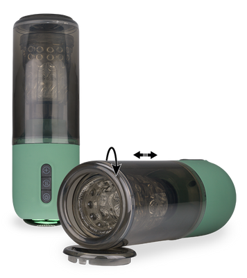 Masturbateur va-et-vient et rotations Wilo