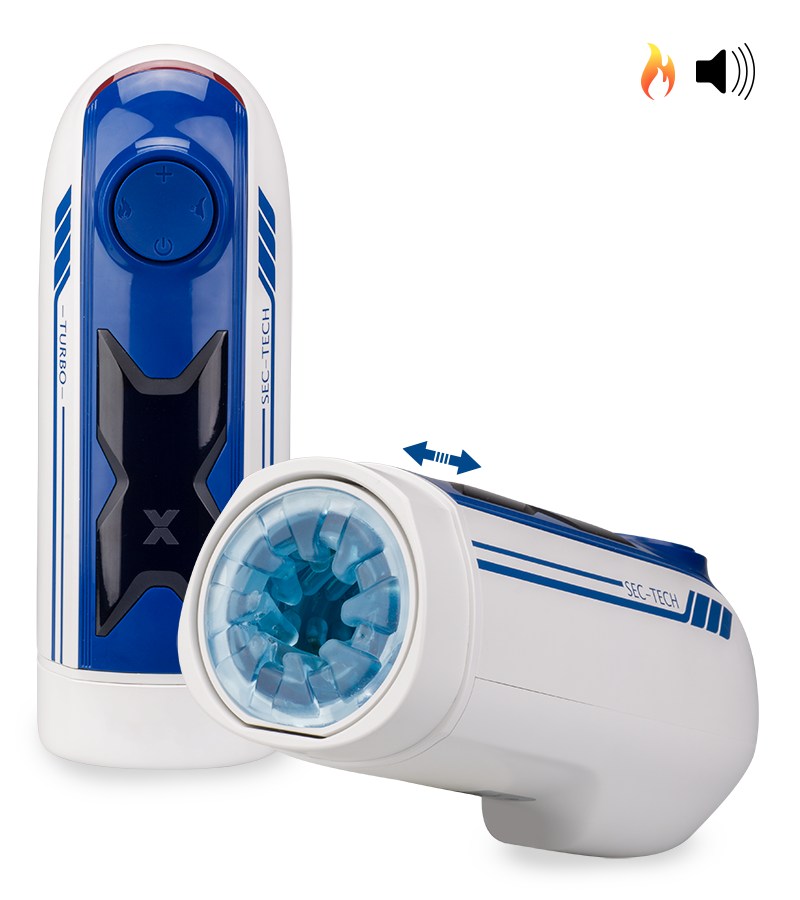 Masturbateur va-et-vient fonctions vocales et chauffantes Oboy