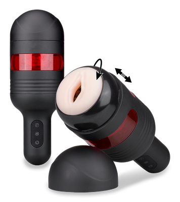 Masturbateur va-et-vient rotatif Bell
