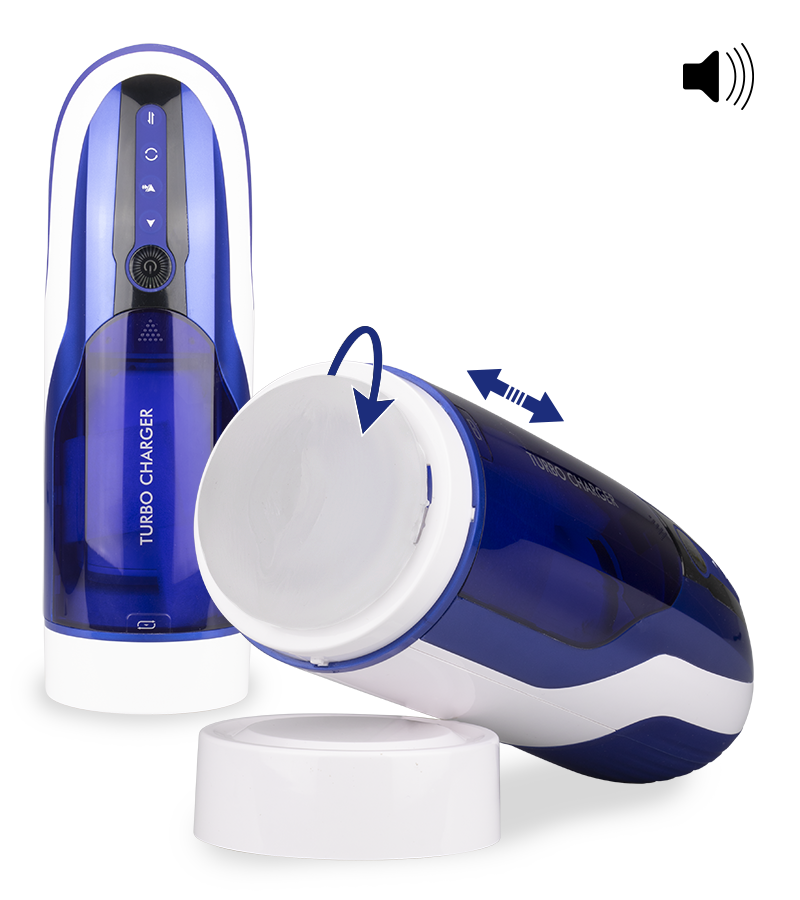 Masturbateur va-et-vient rotation Turbo Tsunami