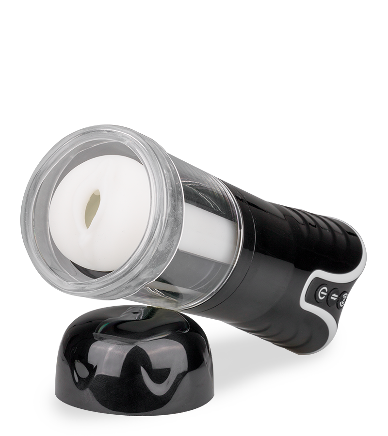 Masturbateur va-et-vient vibrant automatique