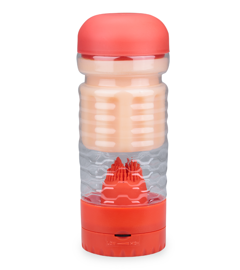 Masturbateur vagin avec langue vibrante