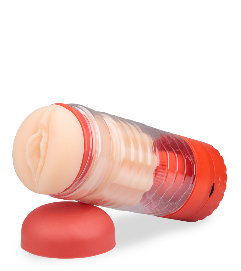 Masturbateur vagin avec langue vibrante