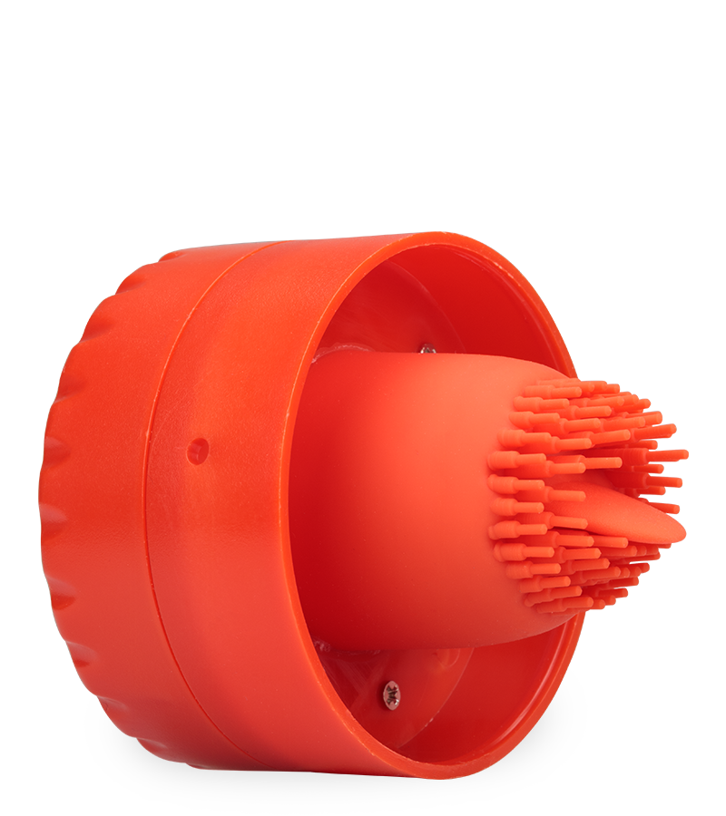 Masturbateur vagin avec langue vibrante