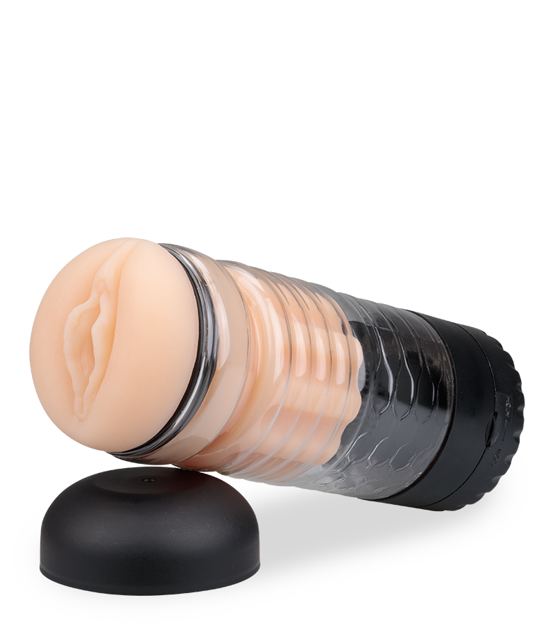 Masturbateur vagin avec langue vibrante