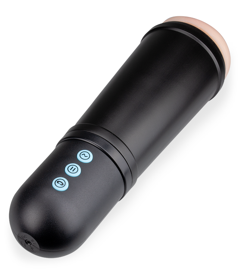 Masturbateur vagin réaliste aspirant et vibrant Cleo