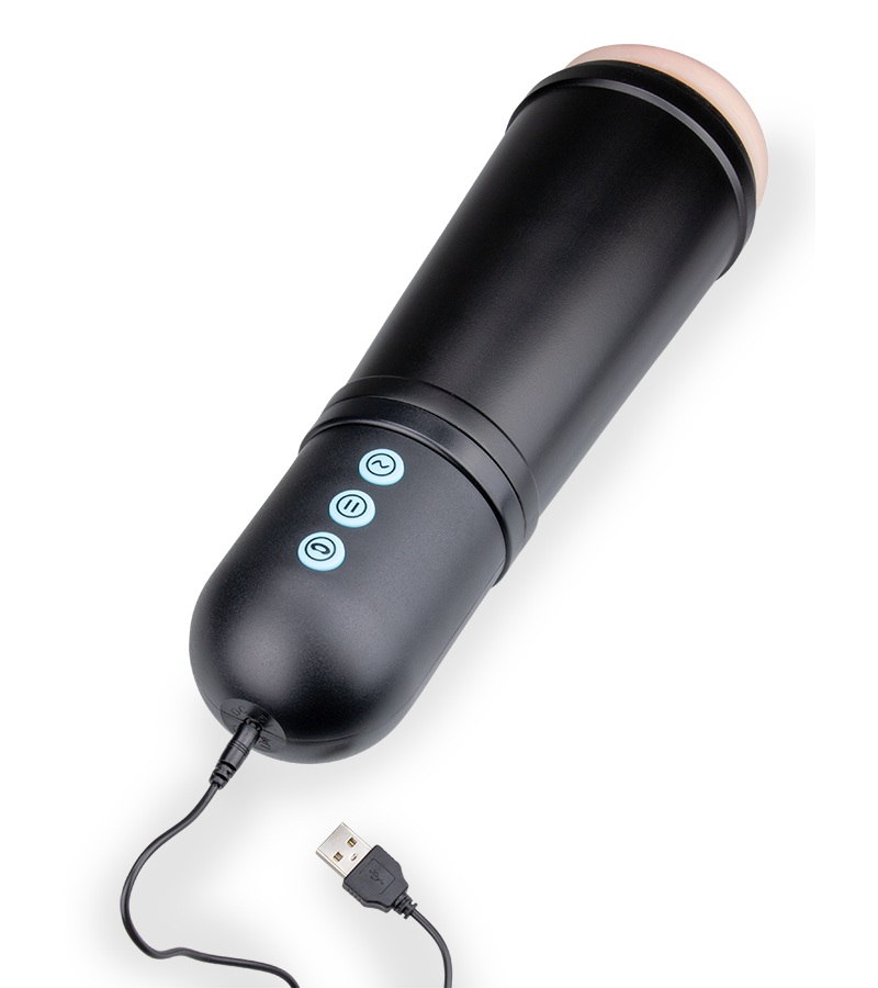 Masturbateur vagin réaliste aspirant et vibrant Cleo