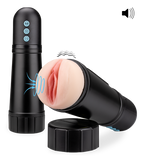 Masturbateur vagin réaliste aspirant et vibrant Cleo