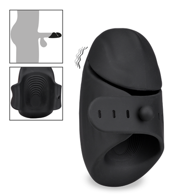 Masturbateur vibrant diamètre réglable Turbulence