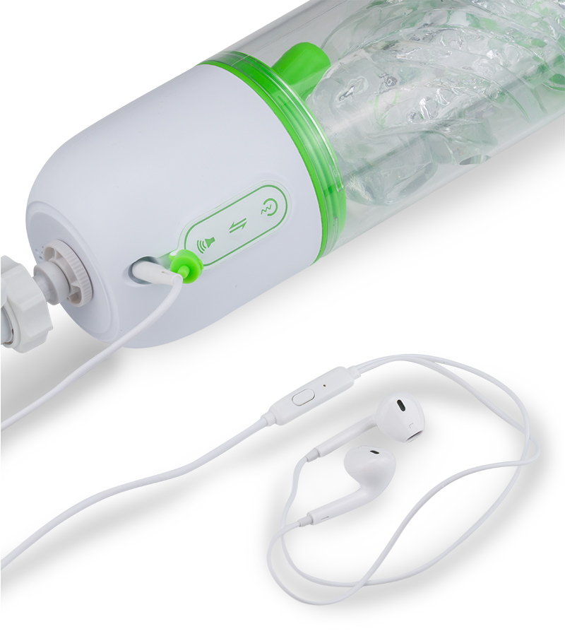 Masturbateur vibrant et aspirant Audacious