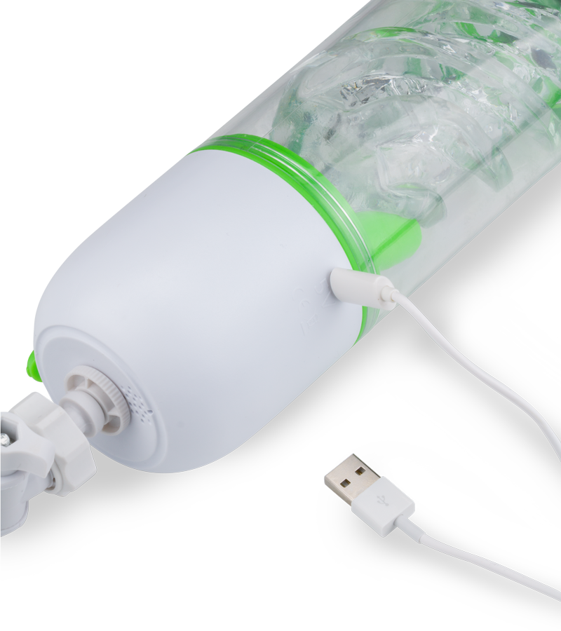 Masturbateur vibrant et aspirant Audacious