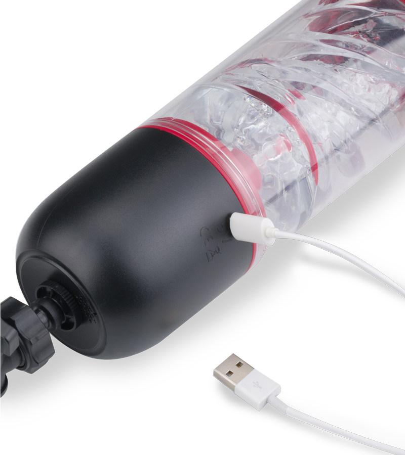 Masturbateur vibrant et aspirant Audacious