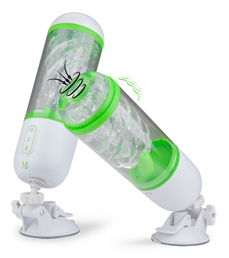 Masturbateur vibrant et aspirant Audacious