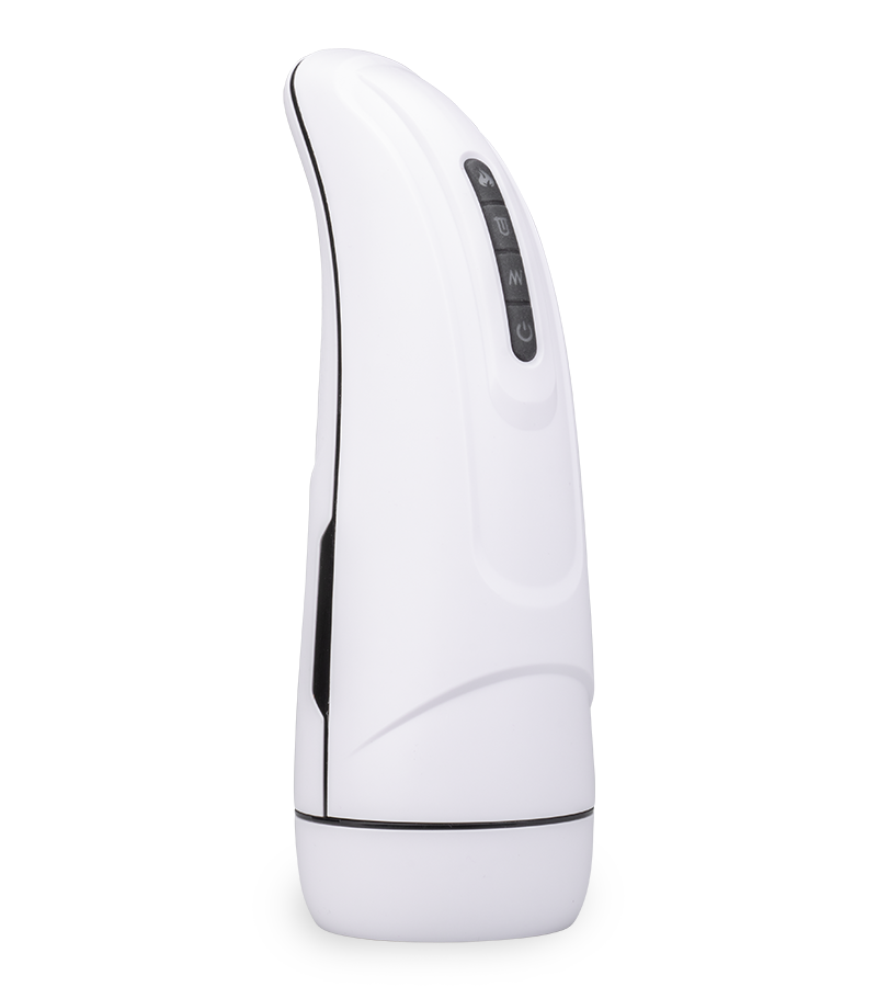 Masturbateur vibrant et chauffant avec fonction léchage Asher