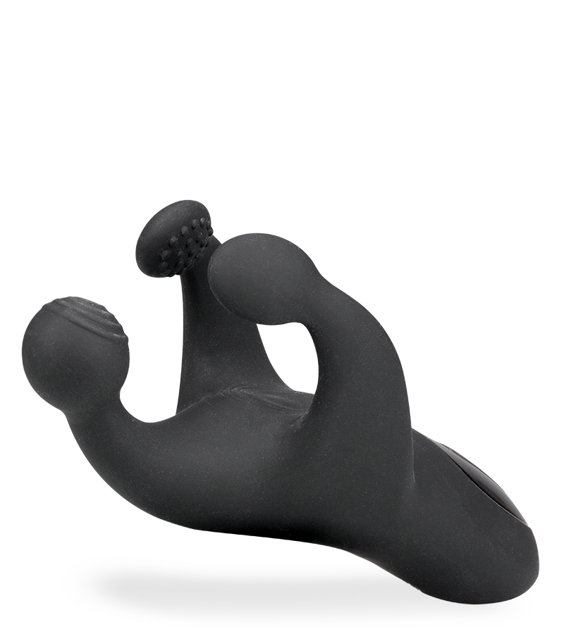 Masturbateur vibrant et pulsateur à trois branches Orgo