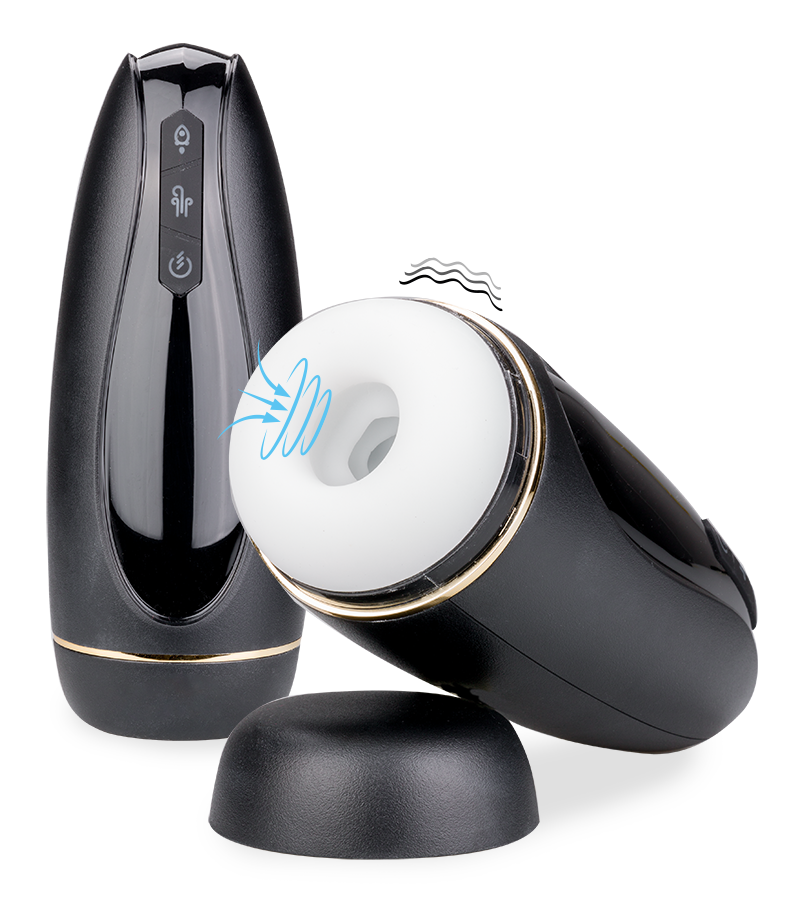 Masturbateur vibrant suceur Revolution