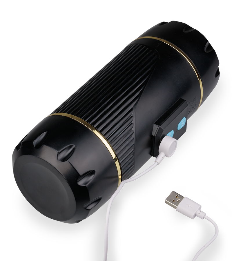 Masturbateur vibrant vagin et bouche Wild