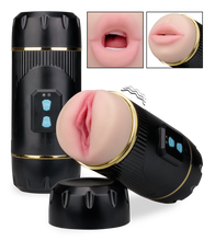 Charger l'image dans la galerie, Masturbateur vibrant vagin et bouche Wild