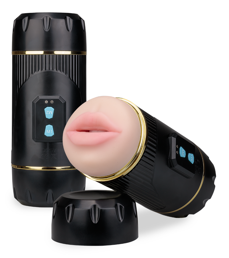 Masturbateur vibrant vagin et bouche Wild