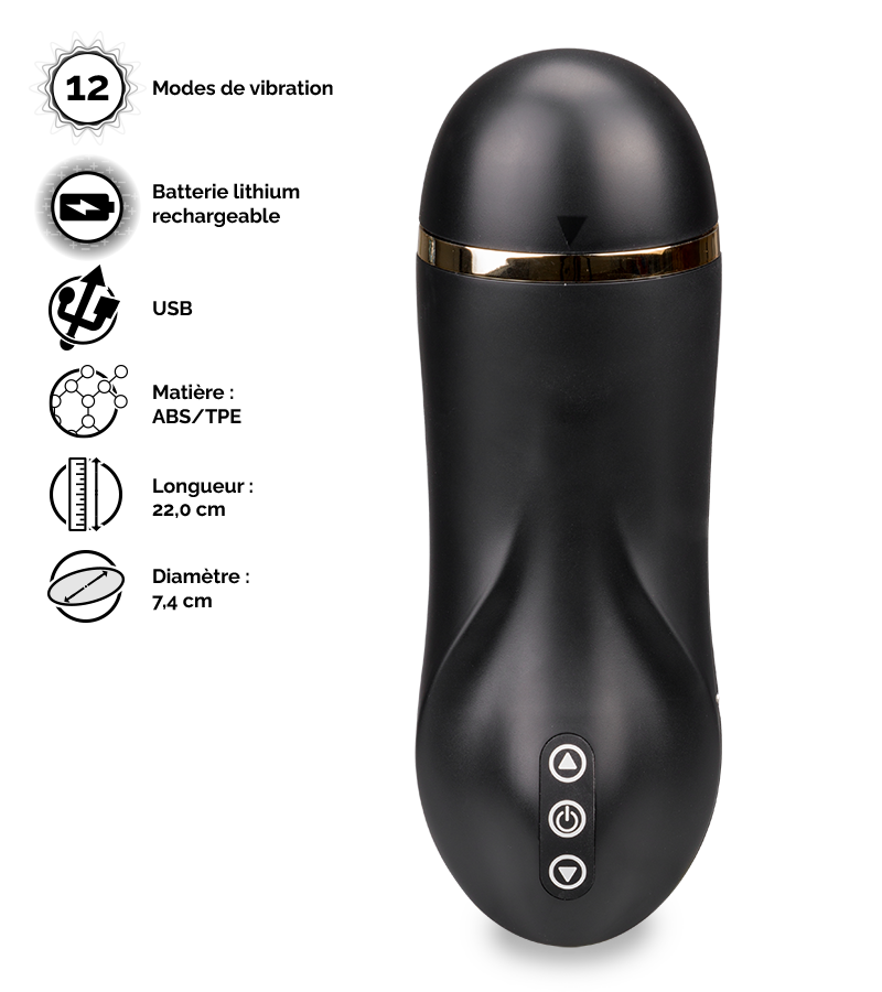 Masturbateur vibrant Volt