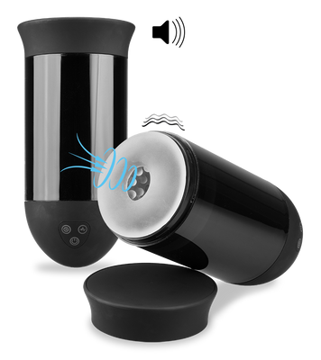 Masturbateur vibration et aspiration Bullet Cup